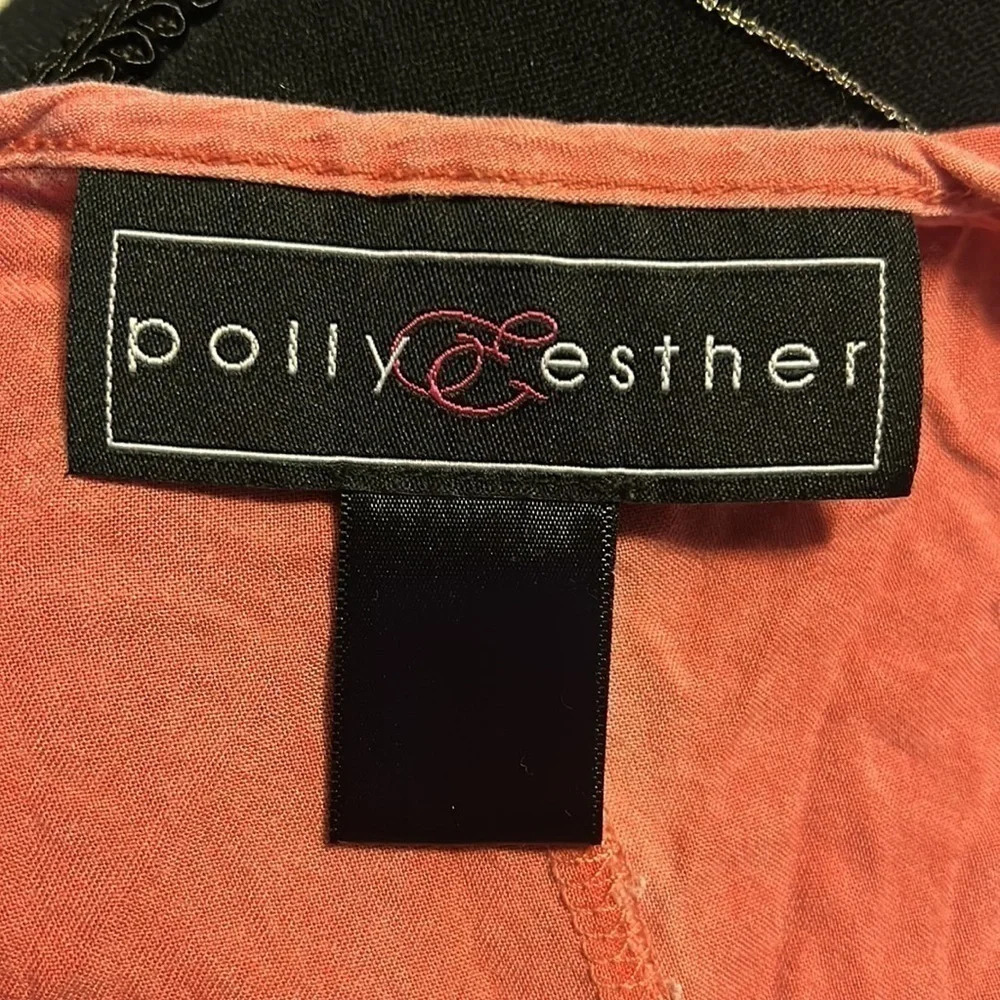 Pink Poly Esther Blouse - Picture 5 of 5